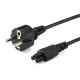 Equip 112151 cable de transmisión Negro 3 m Enchufe tipo F C5 acoplador